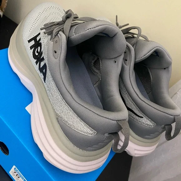 Hoka One One Men's Bondi 8 Running Sneaker Shoes, Size -M7-W8 - Picture 3 of 8